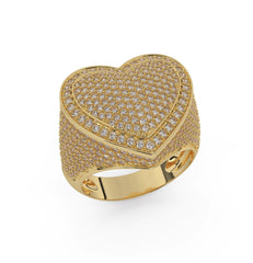 Love Heart-Shaped Ring