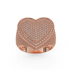 Love Heart-Shaped Ring